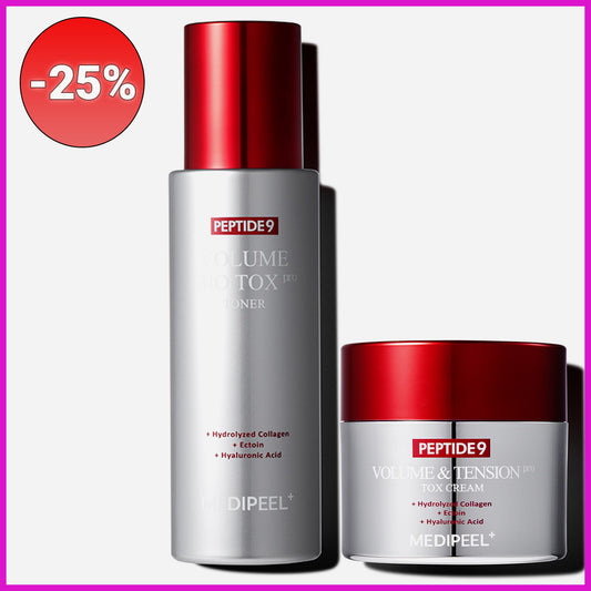 Rinkinys su nuolaida -25%: Medipeel Peptide 9 Set: Toneris + Kremas