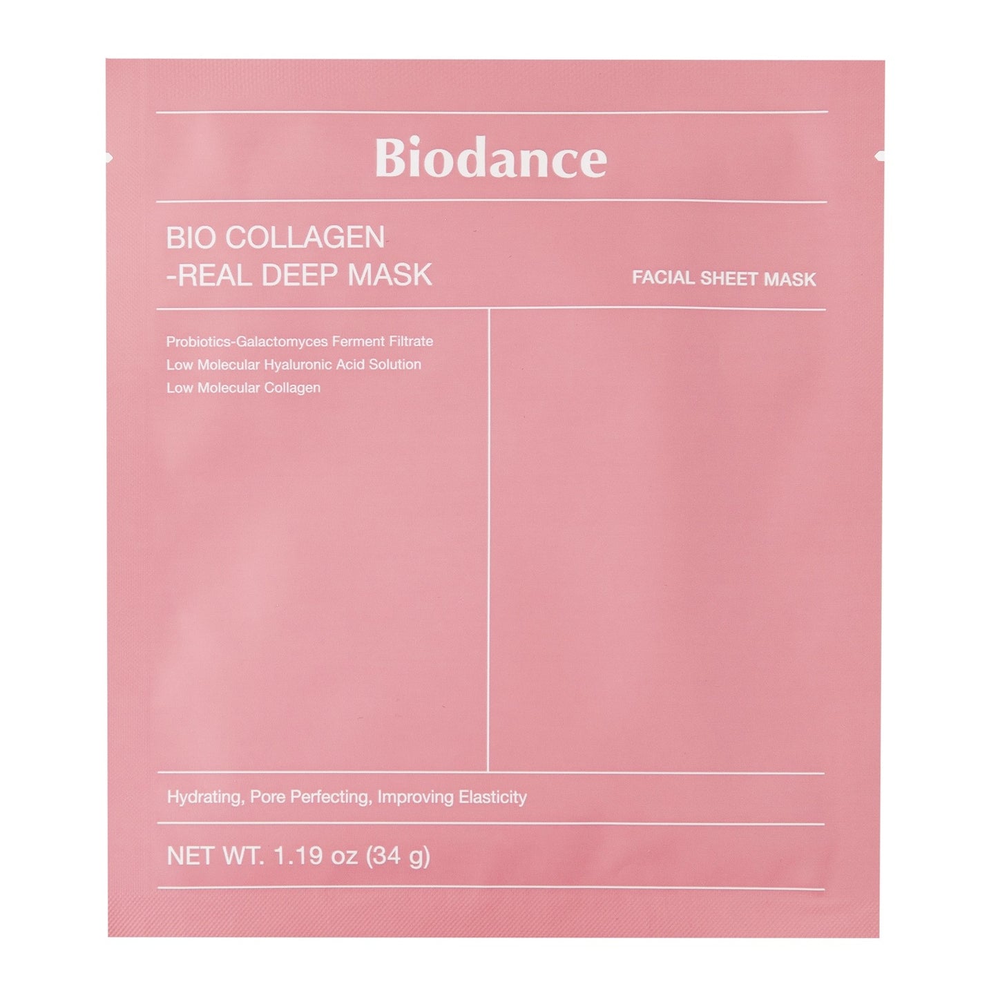 Biodance Bio Collagen real deep mask veido kauke su kolagenu. Korėjietiška kosmetika