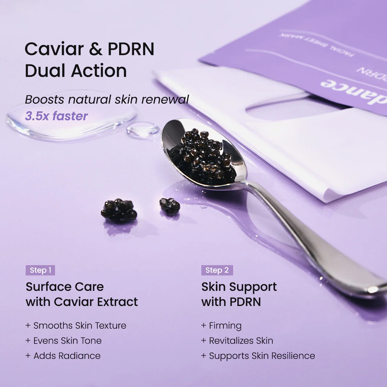 Biodance Rejuvenating Caviar PDRN Real Deep Mask veido kaukė