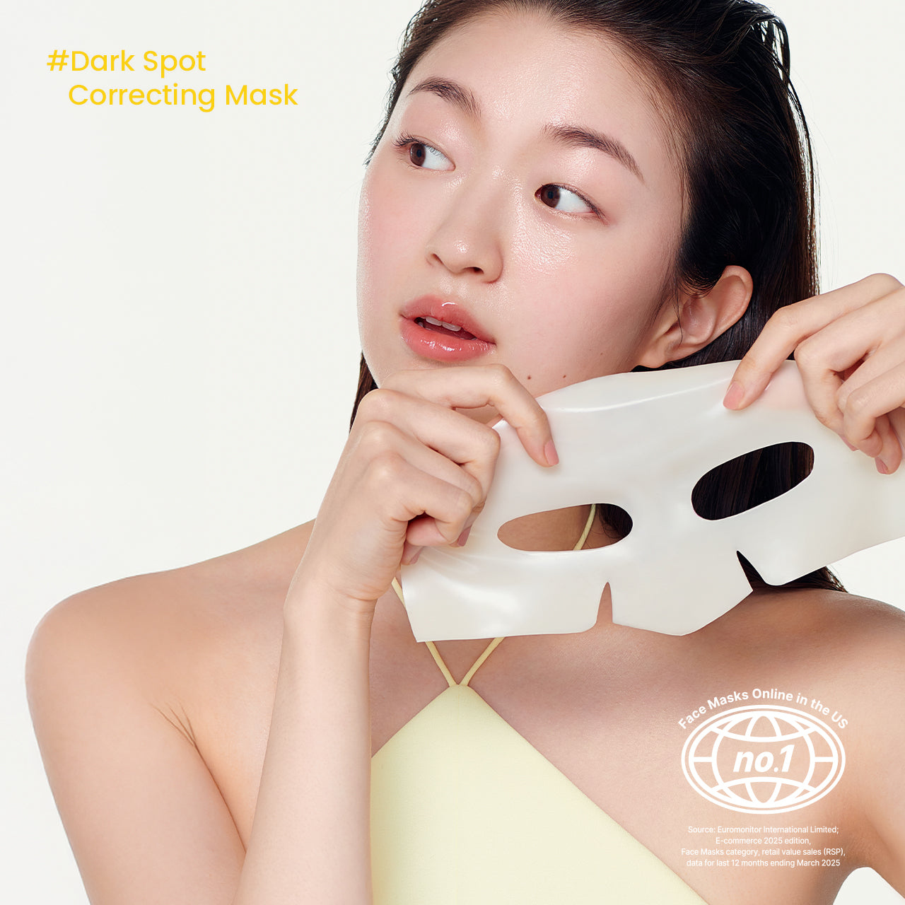 Biodance Radiant Vita Niacinamide Real Deep Mask veido kaukė. Korėjietiška kosmetika