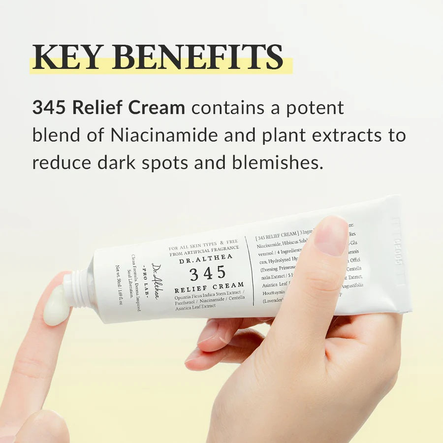 Dr Althea 345 Relief Cream raminantis veido kremas