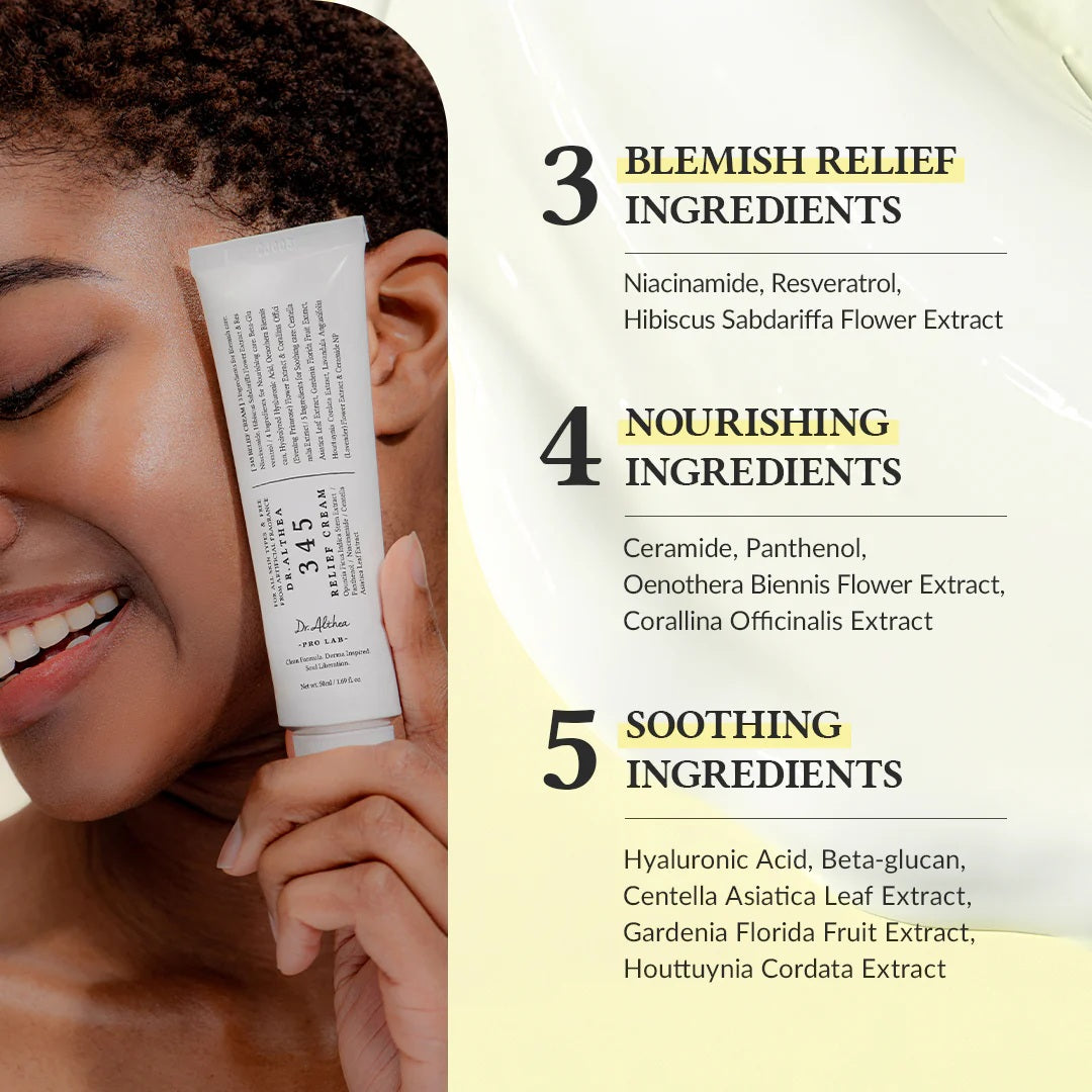 Dr Althea 345 Relief Cream raminantis veido kremas