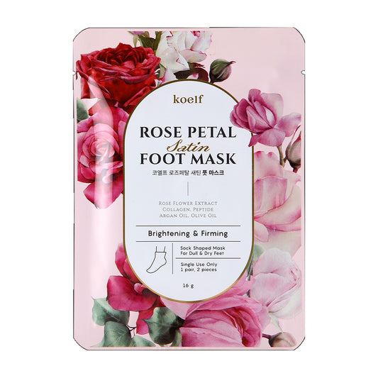 KOELF Rose Petal Foot Mask pėdų kaukė