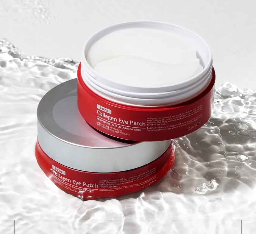 MEDI-PEEL Red Lacto Collagen Eye Patch paakių pagalvėlės, 60vnt
