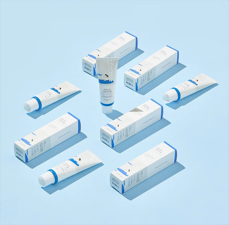 ROUND LAB Birch Juice Moisturizing Sun Cream kremas nuo saulės. SPF50+ Korėjietiška kosmetika Koreamour