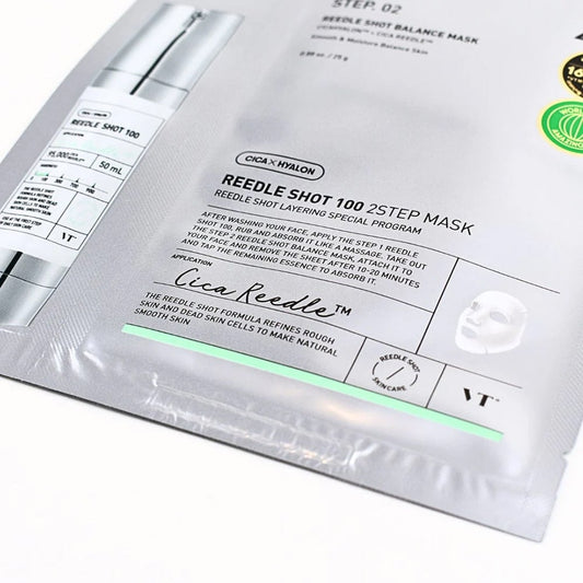 VT - Reedle Shot 100 2-Step Mask ampulė + lakštinė kaukė