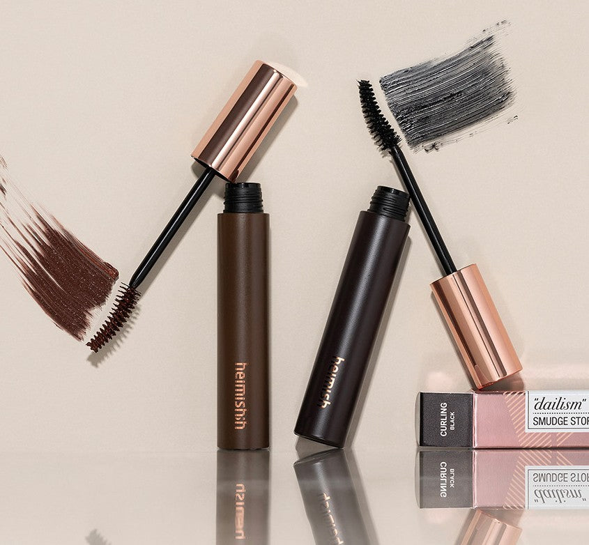 Heimish Dailism Smudge Stop Mascara Curling Blakstienų tušas - Rudas