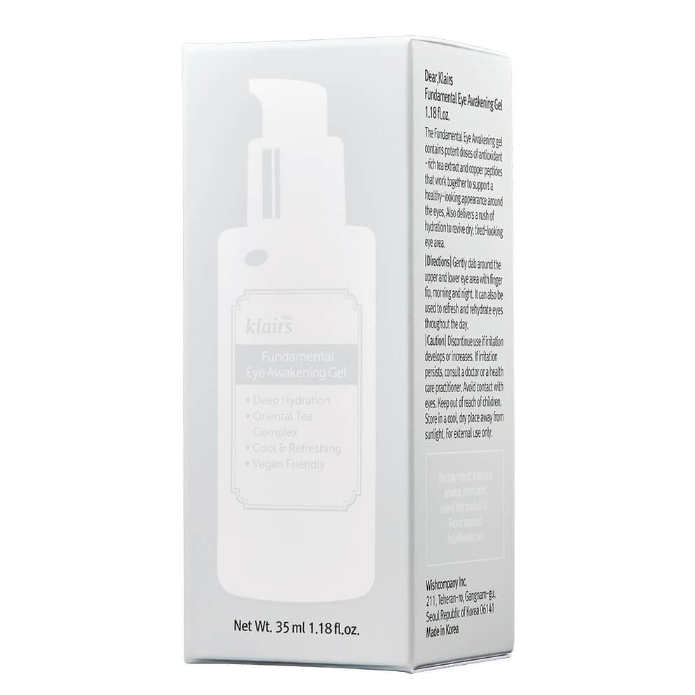 Klairs Fundamental Eye Awakening Gel paakių gelis, 35ml
