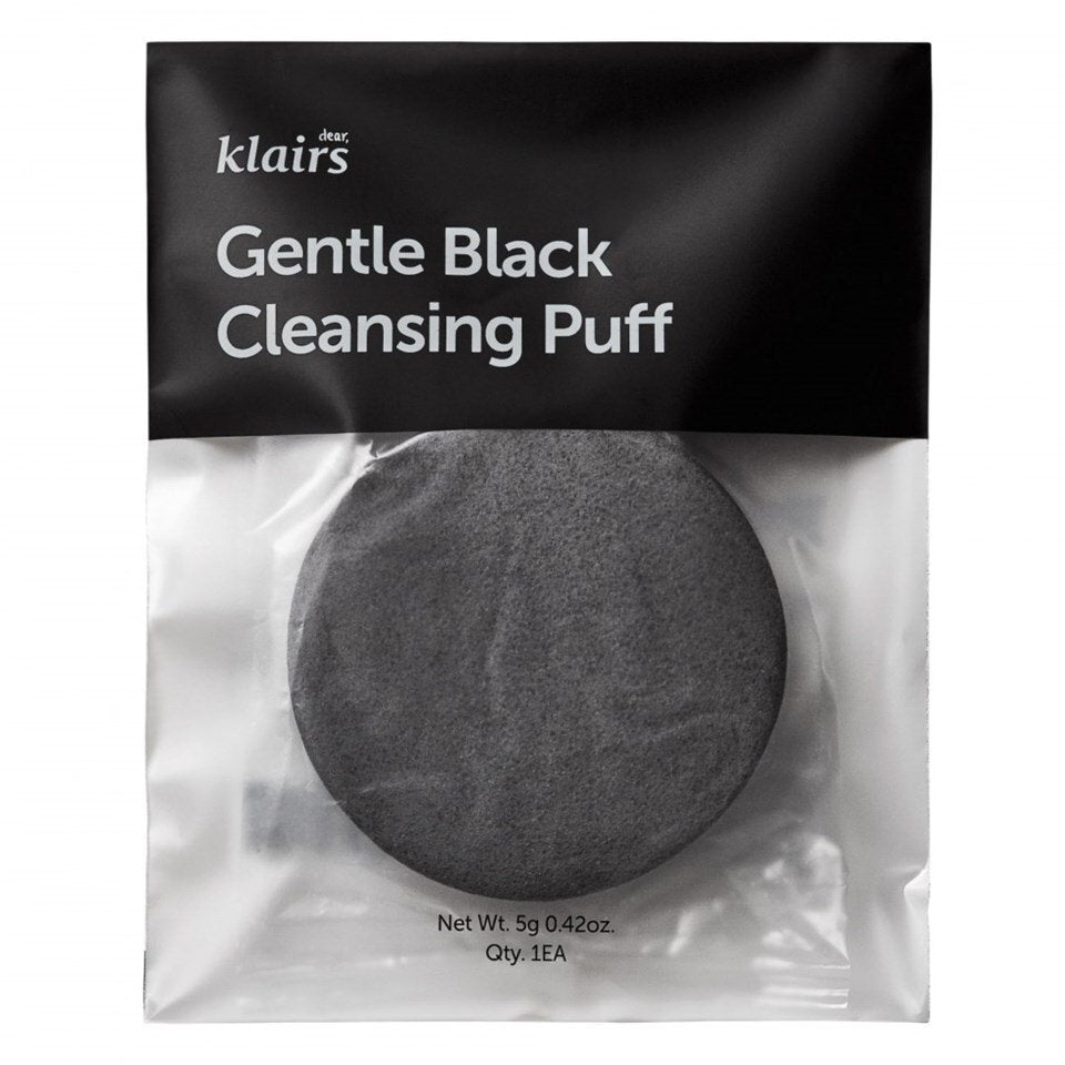 Klairs Gentle Black Cleansing Puff veido valymo kempinėlė