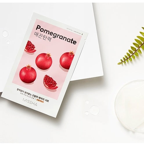 MISSHA Airy Fit Sheet Mask (Pomegranate) lakštinė veido kaukė, 19g