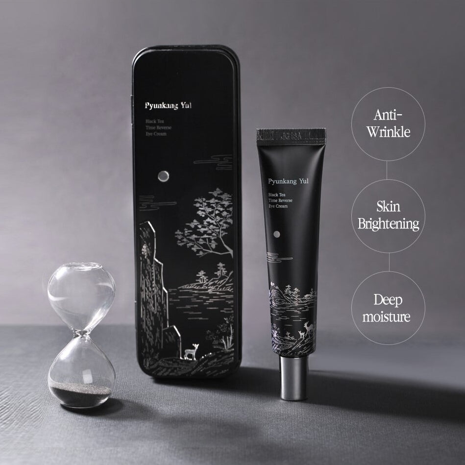 Pyunkang Yul Black Tea Time Reverse Eye Cream paakių kremas, 25ml