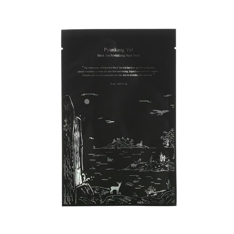 Pyunkang Yul Black Tea Revitalizing Mask Pack lakštinė kaukė, 25ml