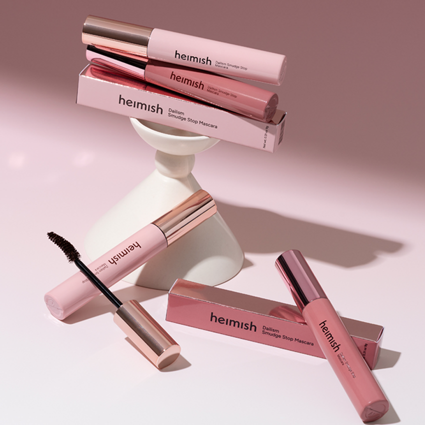 Heimish Dailism Smudge Stop Mascara Curling Blakstienų tušas - Rudas