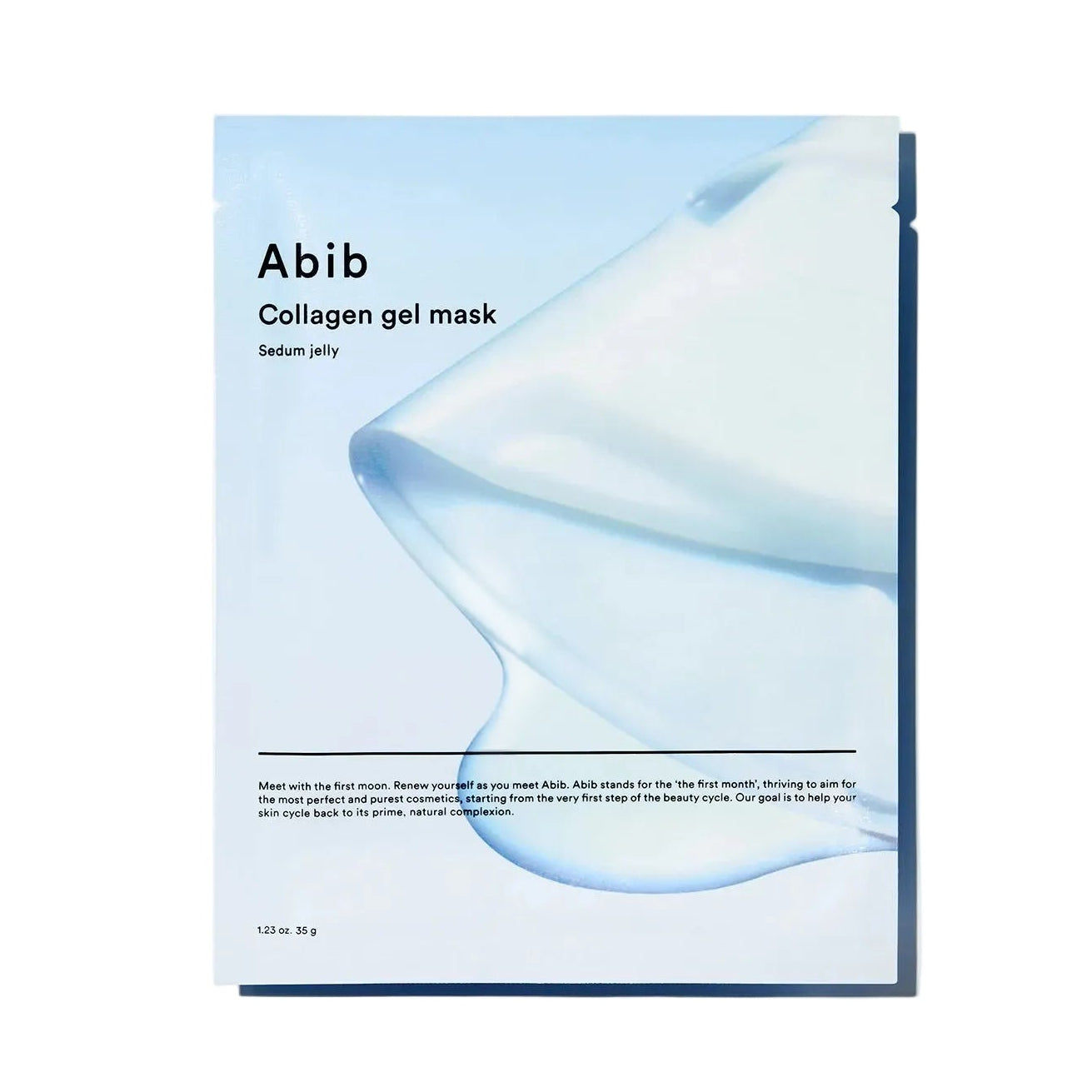 ABIB Collagen Gel Mask Sedum Jelly kolageno gelinė veido kaukė. Korėjietiška kosmetika