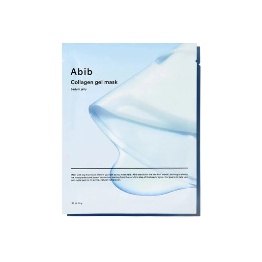 ABIB Collagen Gel Mask Sedum Jelly kolageno gelinė veido kaukė. Korėjietiška kosmetika