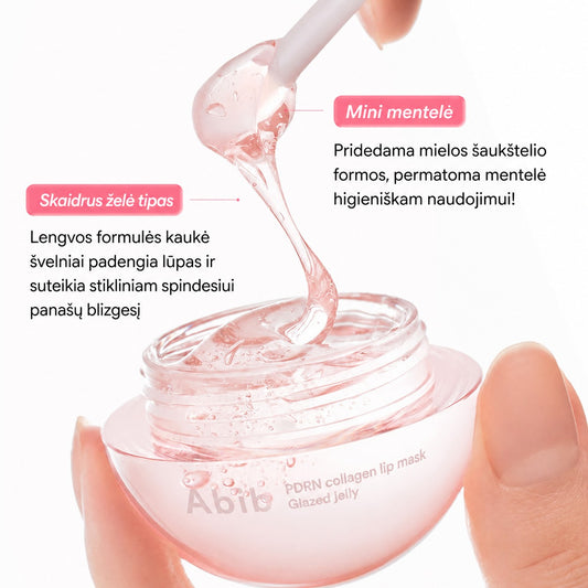 Abib PDRN Collagen Lip Mask Glazed Jelly lūpų kaukė