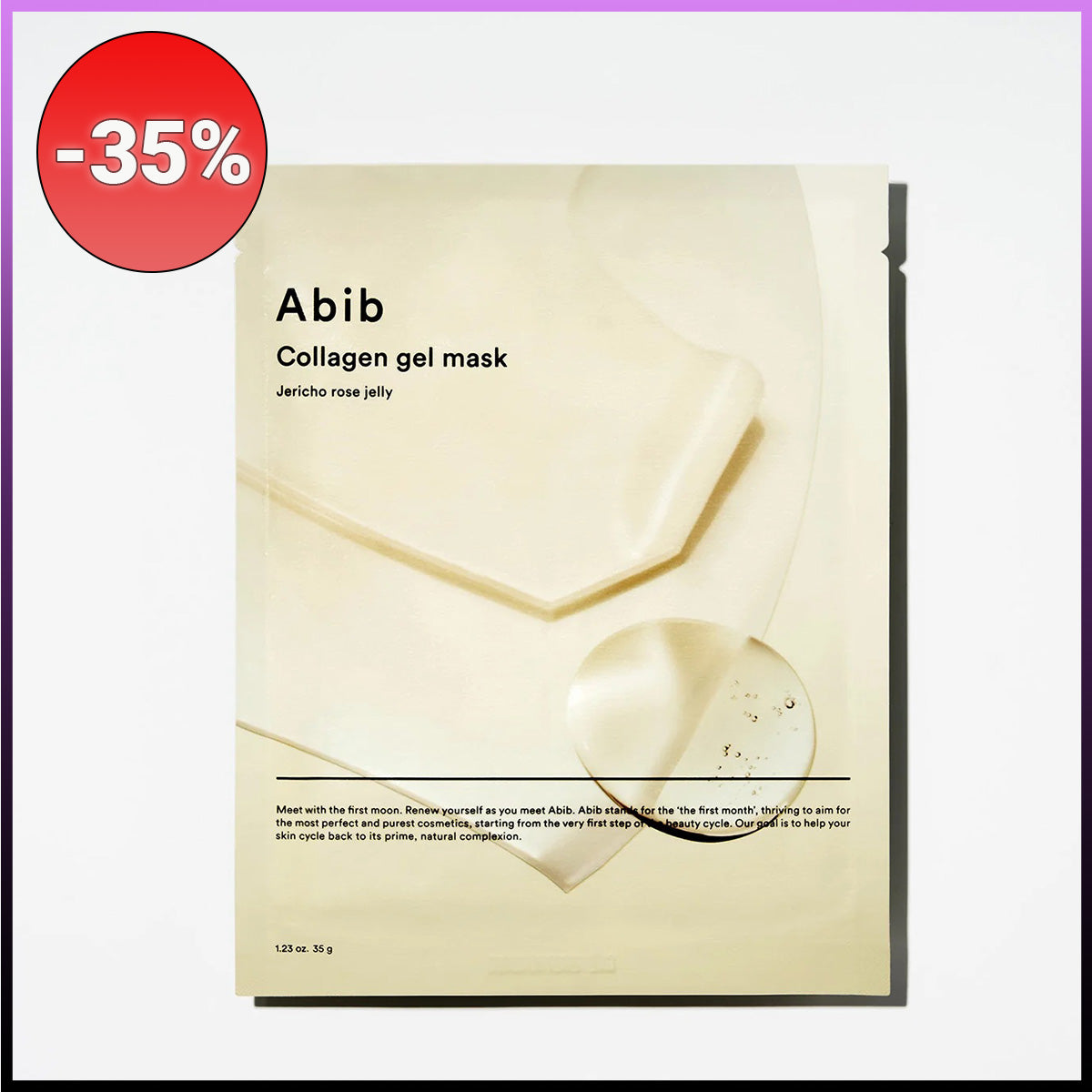 Abib Collagen Gel Mask Jericho Rose Jelly veido kauke