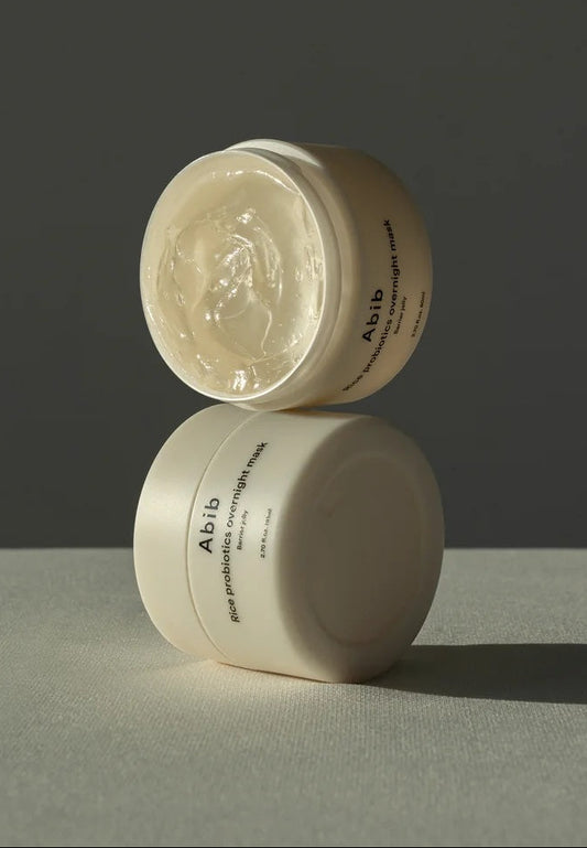 ABIB Rice Probiotics Overnight Mask Barrier Jelly naktinė veido kaukė