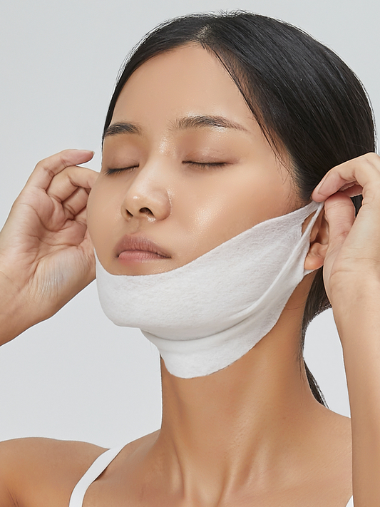 5 vnt ANACIS Velacontour Dual Lift mask liftingo kaklo ir smakro kaukės