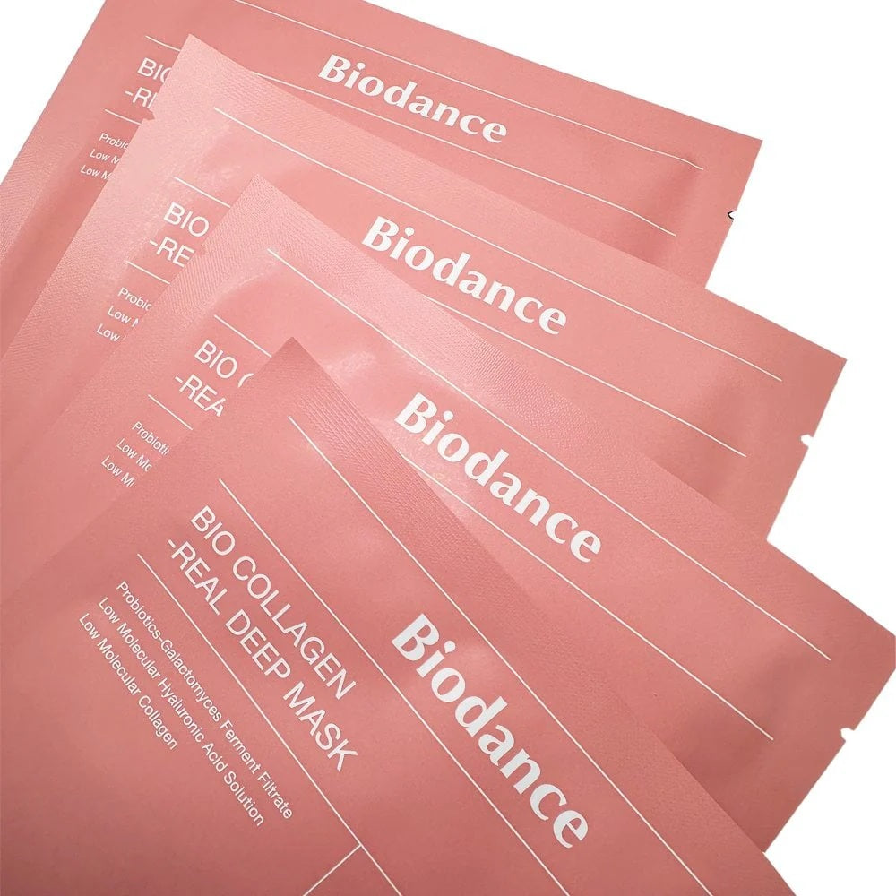 BIODANCE Bio-Collagen Real Deep Mask veido kaukė. Korėjietiška kosmetika