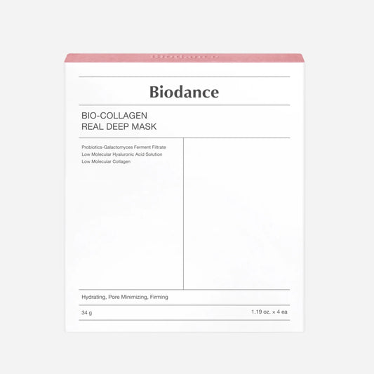 BIODANCE Bio-Collagen Real Deep Mask veido kaukė. Korėjietiška kosmetika