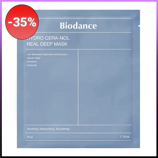 BIODANCE Hydro Cera-nol Real Deep Mask veido kaukė