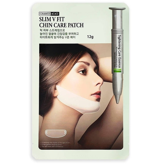 CHAMOS ACACI Slim V Fit Chin Care Patch smakro priežiūros hidrogelio patch