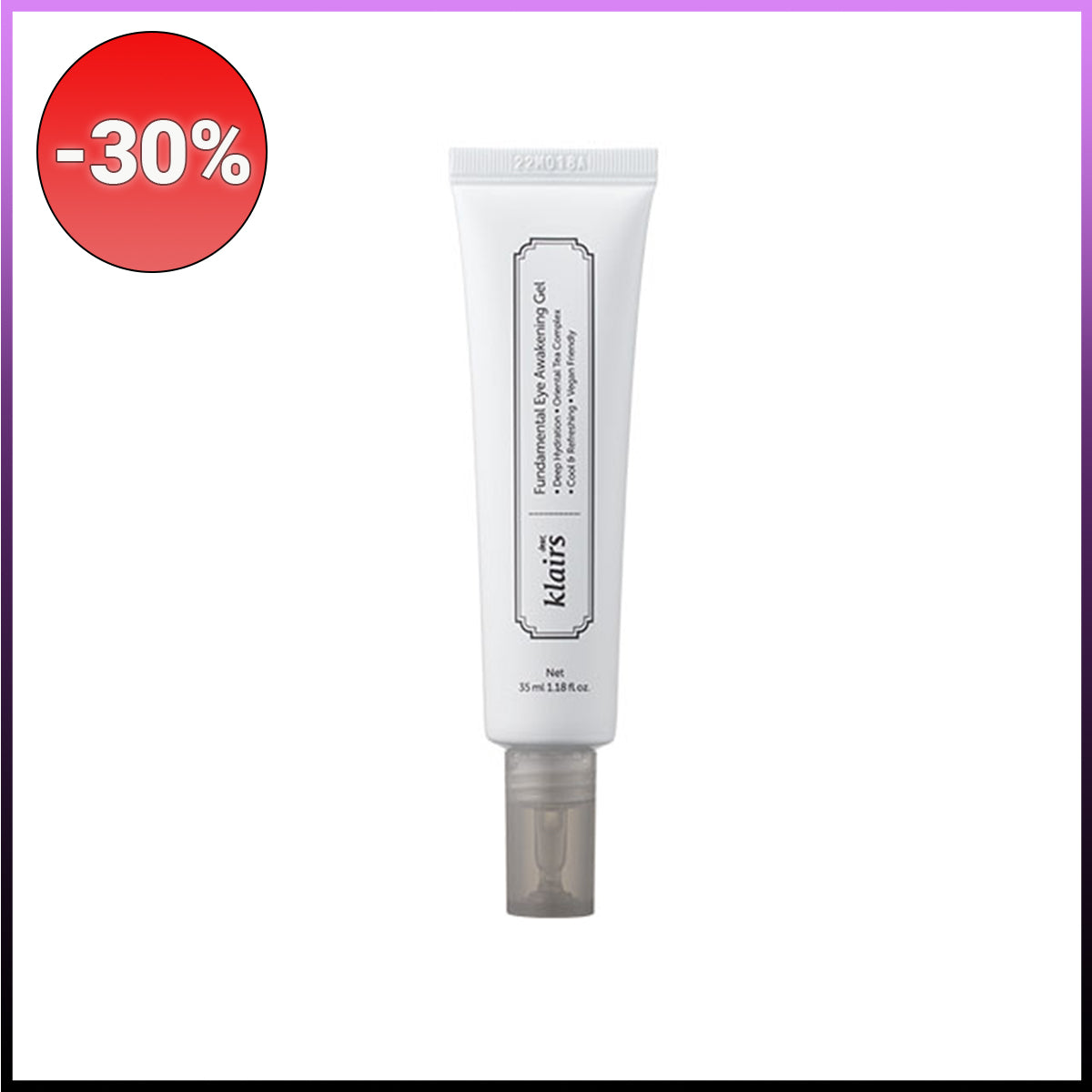 Klairs Fundamental Eye Awakening Gel paakių gelis, 35ml