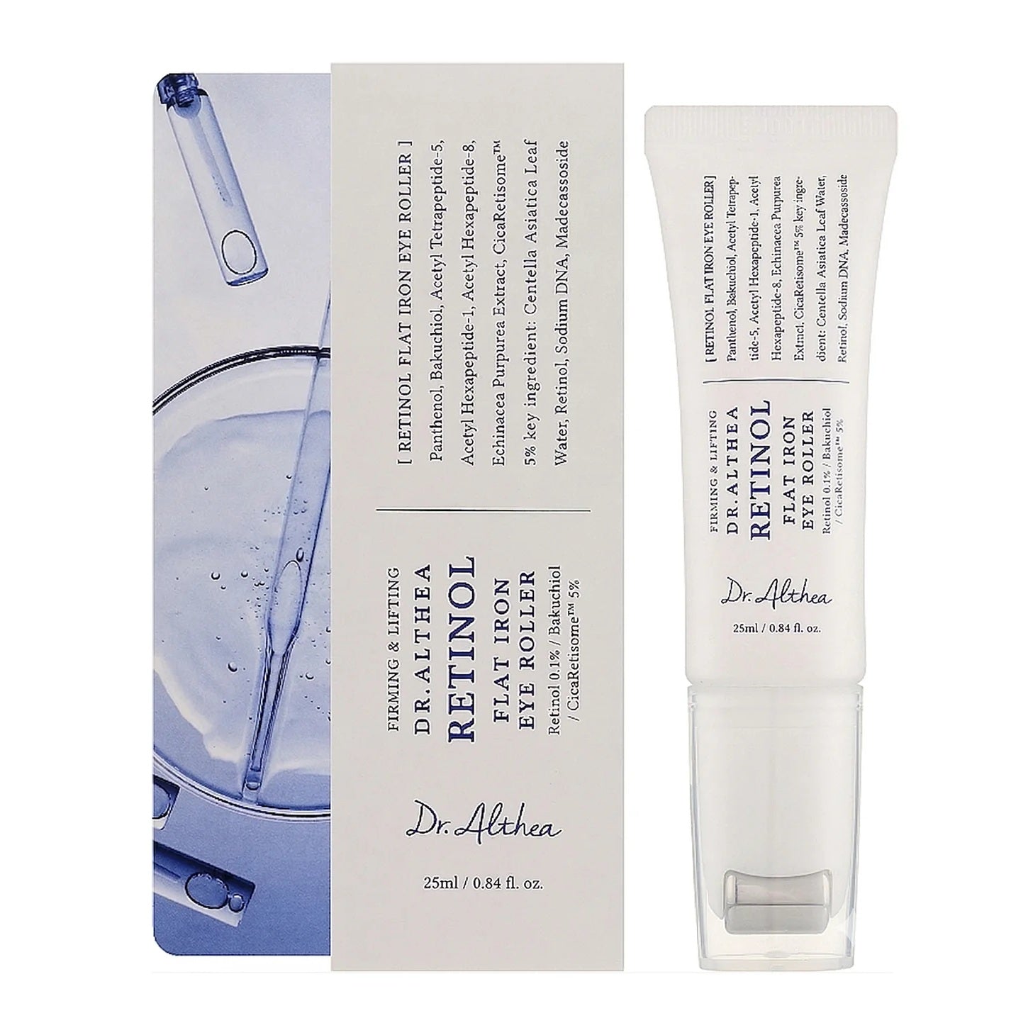 Dr.Althea Retinol Flat Iron Eye Roller paakių serumas su retinoliu