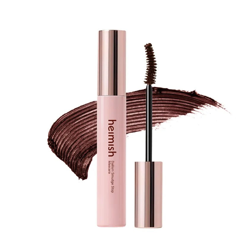 Heimish Dailism Smudge Stop Mascara Curling Blakstienų tušas - Rudas