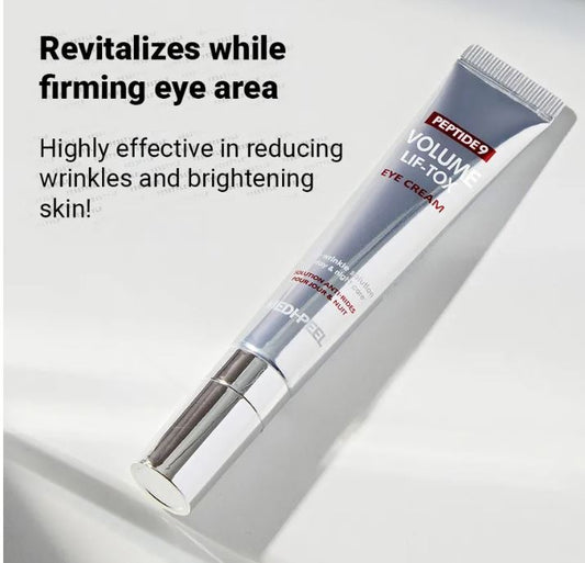 MEDI-PEEL Peptide 9 Volume Lif-Tox Eye Cream paakių kremas su peptidais