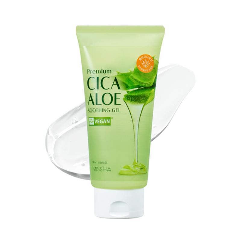 MISSHA Premium Cica Aloe Soothing Gel raminamasis alavijų gelis
