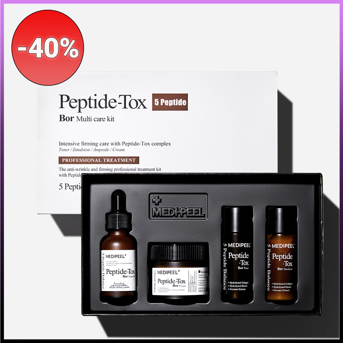 Medi-Peel Peptide Tox bor Multi Care Kit rinkinys