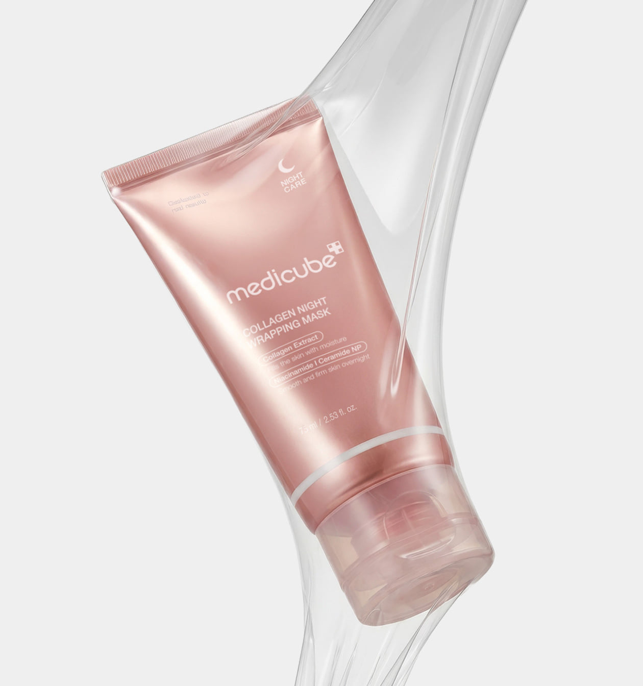 Medicube  Collagen Night Wrapping Mask  naktinė veido kaukė. Korėjietiška kosmetika