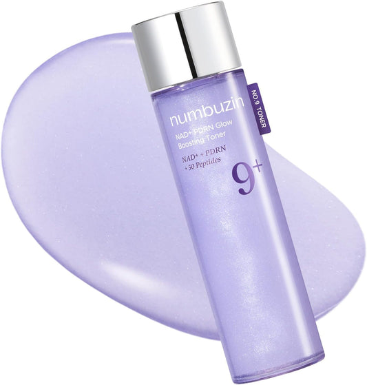 Numbuzin No 9 NAD PDRN Glow Boosting Toner veido toneris