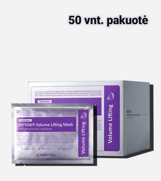 MediPeel Peptide 9 Volume Lifting Mask lakštine kaukė su peptidais