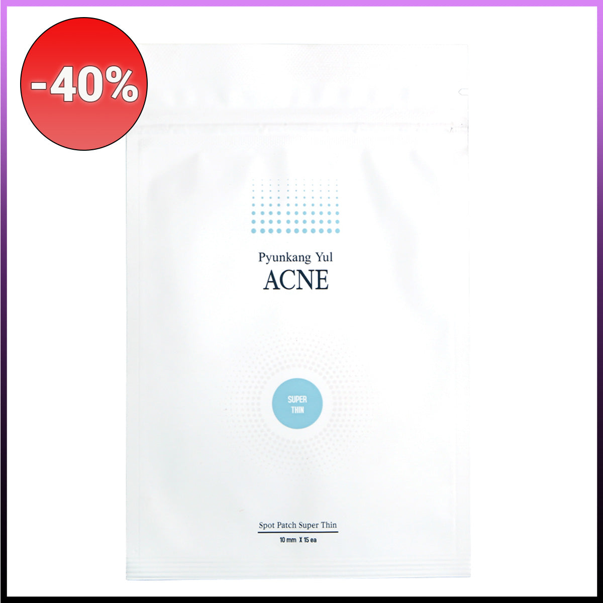 Pyunkang Yul ACNE Spot Patch Super Thin Pleistriukai nuo spuogų  (15vnt)