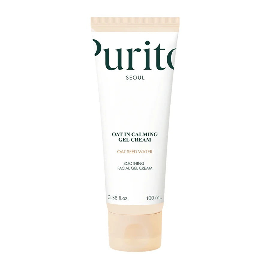 PURITO SEOUL Oat-in Calming Gel Cream Raminamasis veido gelinis kremas. Korėjietiška kosmetika