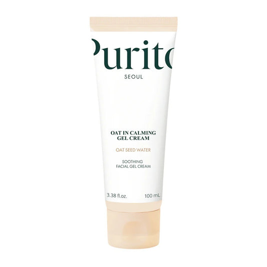 PURITO SEOUL Oat-in Calming Gel Cream Raminamasis veido gelinis kremas. Korėjietiška kosmetika