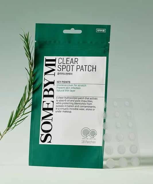 Some By Mi Clear Spot Patch spuogų pleistrai 18vnt (10mm*9vnt + 12mm*9vnt)