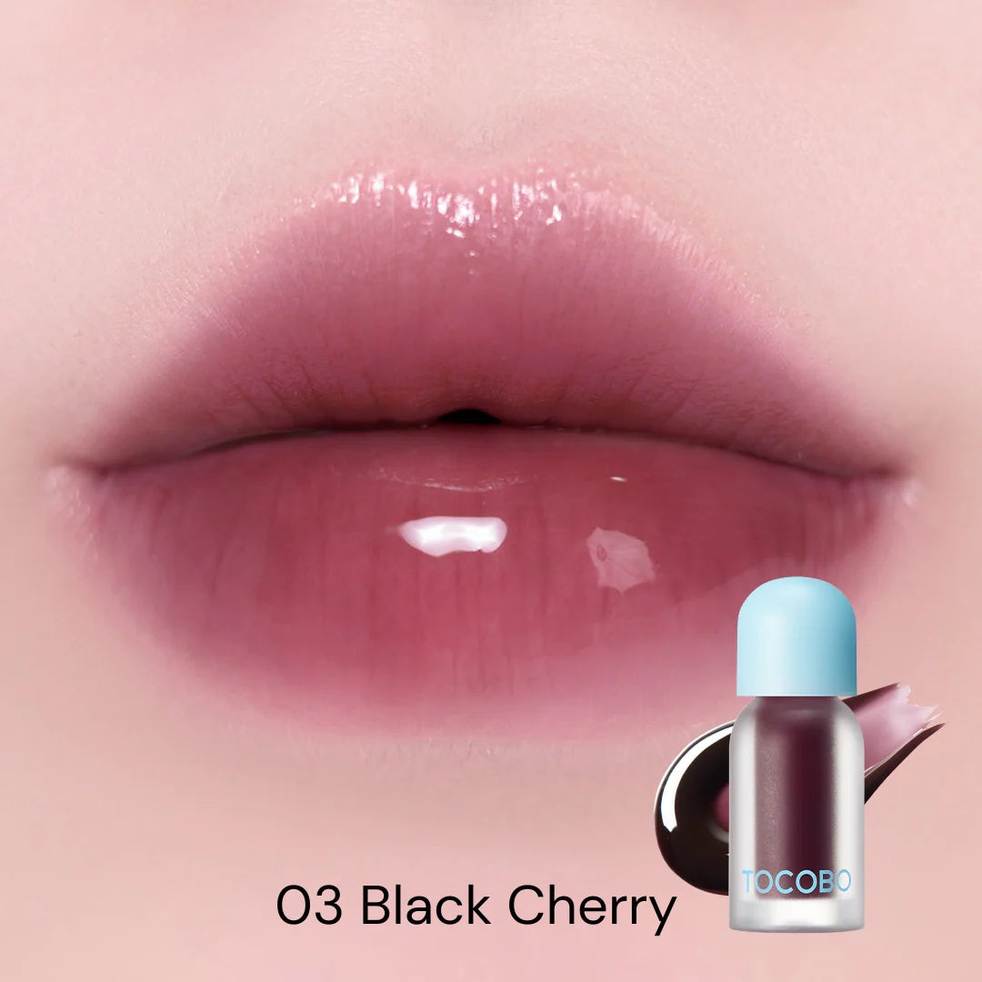 TOCOBO Juicy Berry Plumping Lip Oil  03 BLACK CHERRY