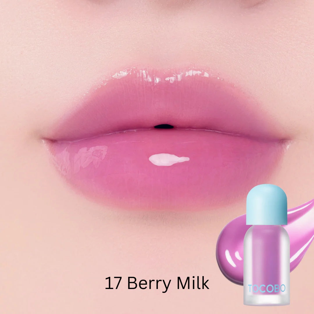TOCOBO Juicy Berry Plumping Lip Oil 17 Berry Milk