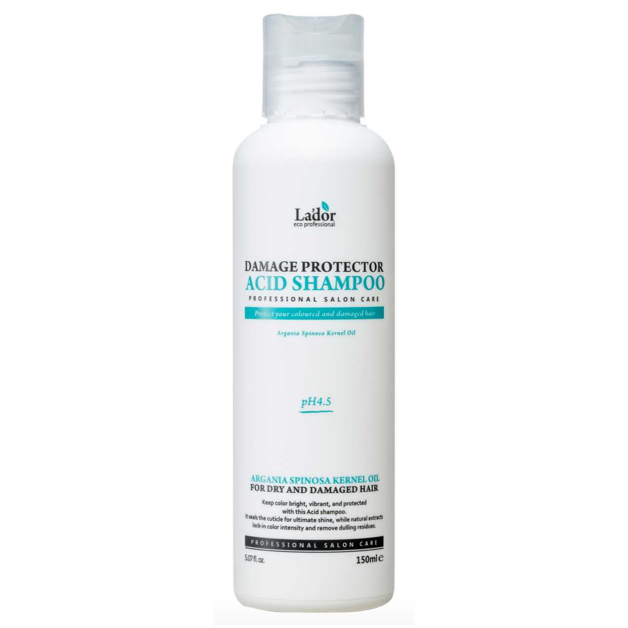 LADOR Damage Protector Acid Shampoo šampūnas. 150ml