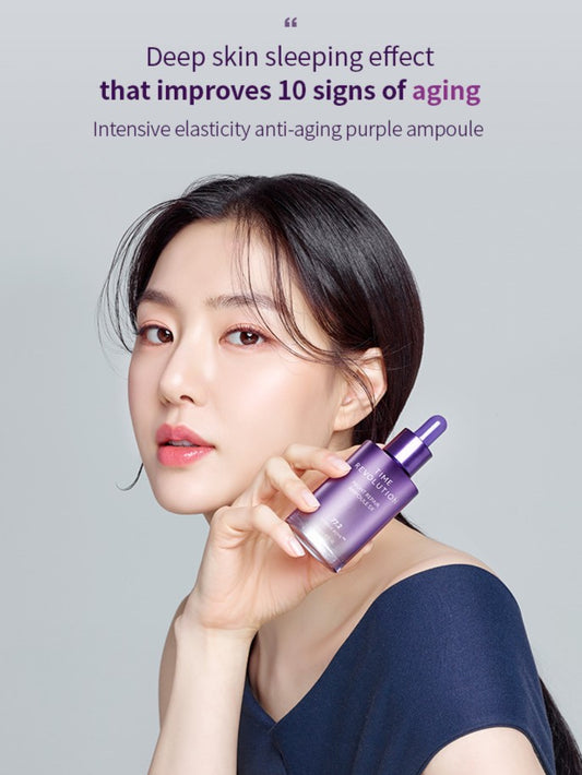 MISSHA Time Revolution Night Repair Ampoule 5X regeneruojantis serumas ampulė, 50ml