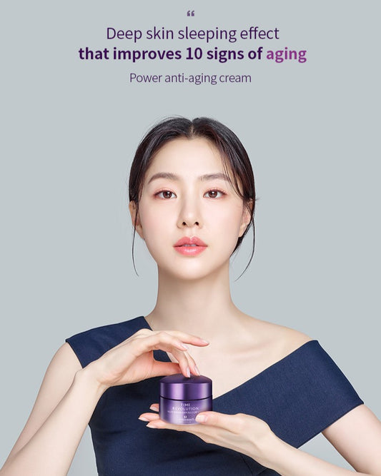 MISSHA Time Revolution Night Repair Ampoule Cream 5x Naktinis Veido Kremas, 50ml