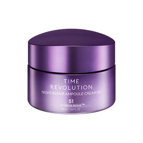 MISSHA Time Revolution Night Repair Ampoule Cream 5x Naktinis Veido Kremas, 50ml