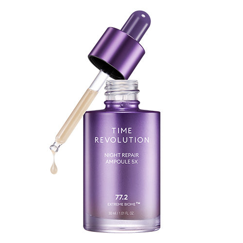 MISSHA Time Revolution Night Repair Ampoule 5X regeneruojantis serumas ampulė, 50ml