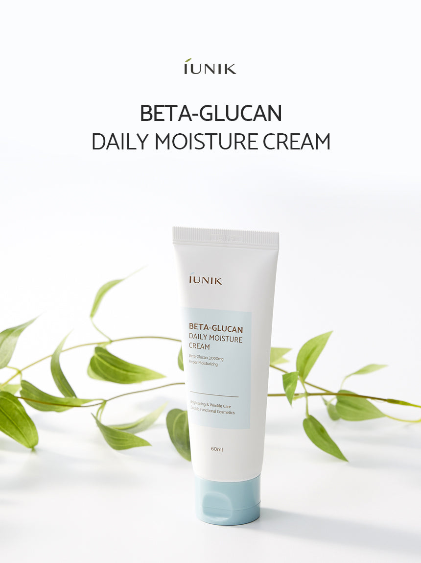 iUNIK Beta-Glucan Daily Moisture Cream veido kremas, 60ml