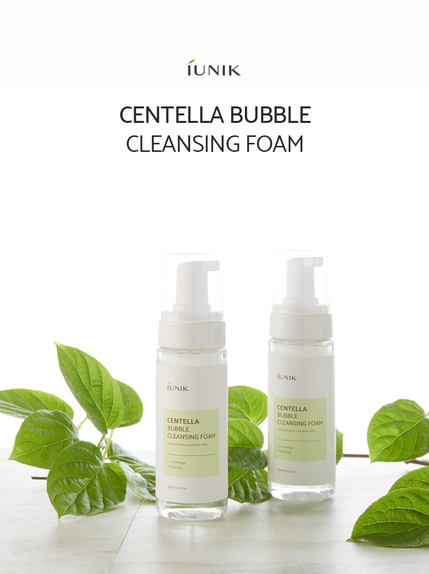 IUnik Centella Bubble Cleansing Foam