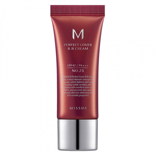 Missha M Perfect Cover BB kremas, 20ml  No 23 Natural Beige
